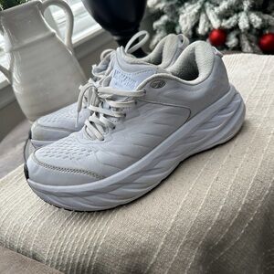 Hoka White Athletic Shoes